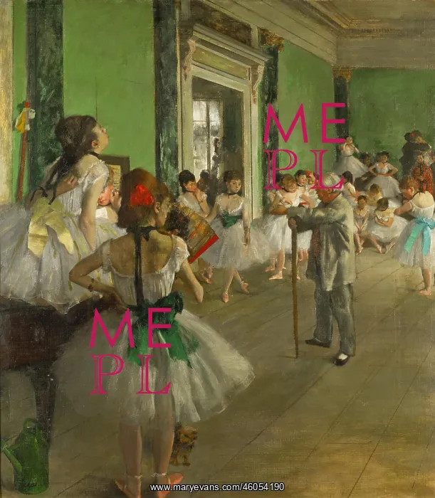  : The Dance class, by Degas