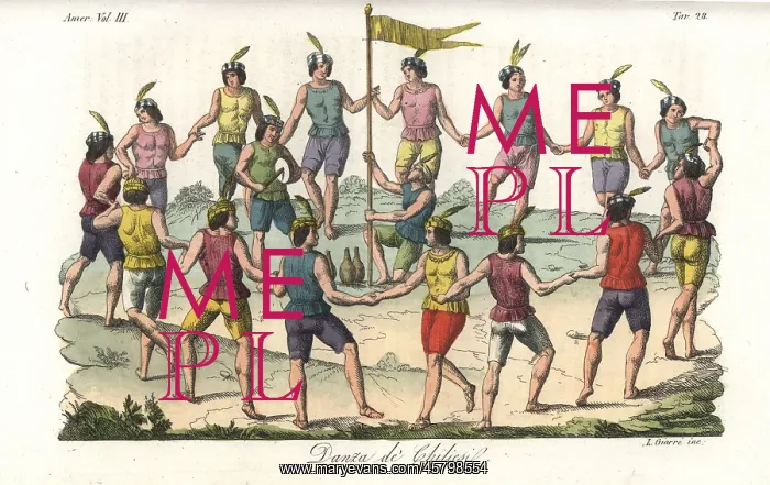 : Dance of the indigenous people of Chile : Dance of the indigenous people of Chile