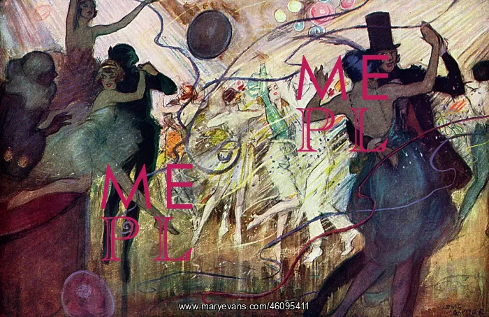 : On with the dance by Lewis Baumer : On with the dance by Lewis Baumer