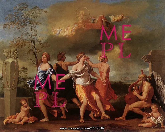 : The Dance to the Music of Time, by Poussin : The Dance to the Music of Time, by Poussin