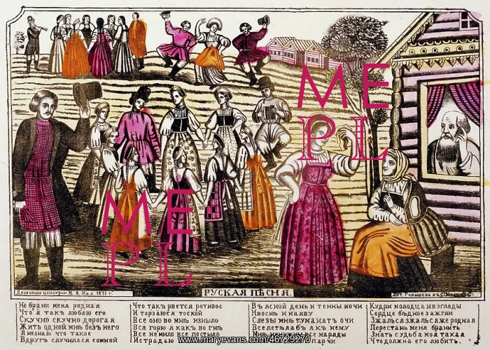 : dance, round dance, illustration to the song : dance, round dance, illustration to the song