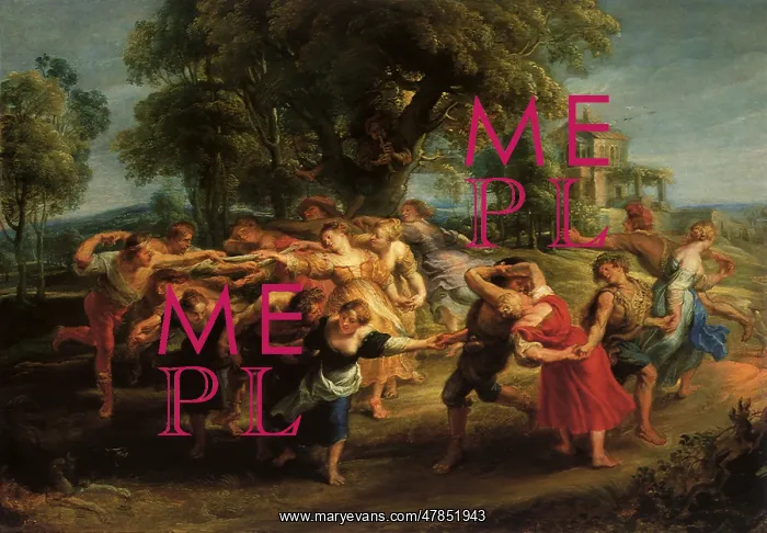  : Dance of the Villagers, by Rubens