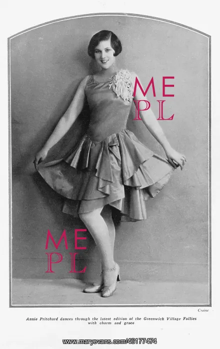 : The dancer Annie Pritchard in the latest edition
