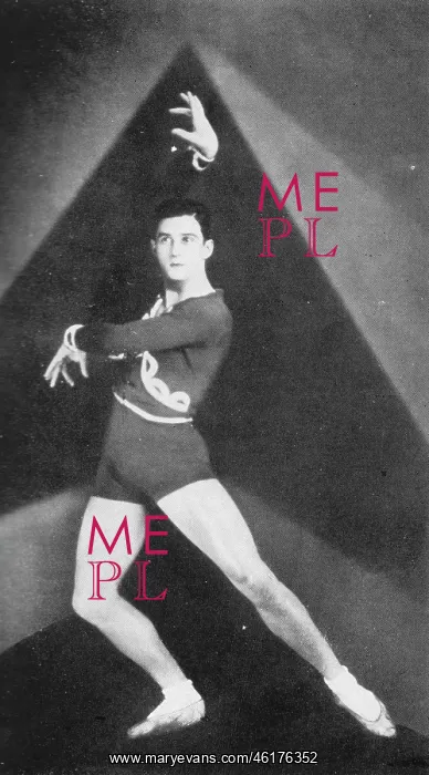 : The dancer Anton Dolin, who appeared in Lew Leslie's : The dancer Anton Dolin, who appeared in Lew Leslie's