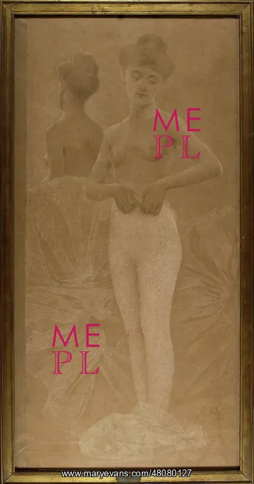 : Dancer dressing in front of the mirror : Dancer dressing in front of the mirror
