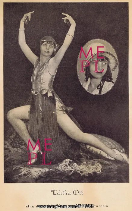  : The dancer Editha Ott, Germany, 1932