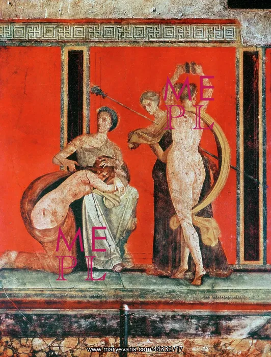 : Dancer and flagellation, detail of : Dancer and flagellation, detail of