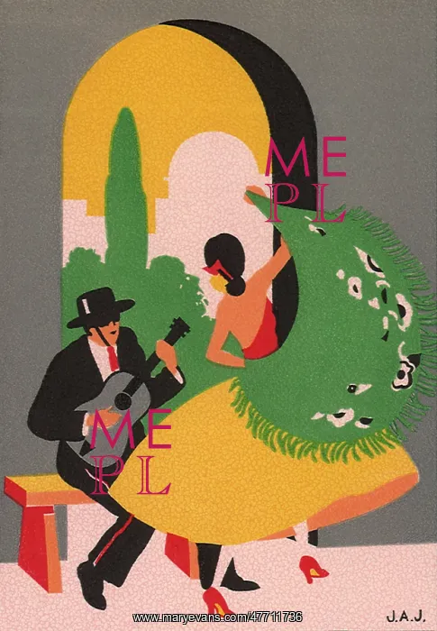  : Dancer and Guitar