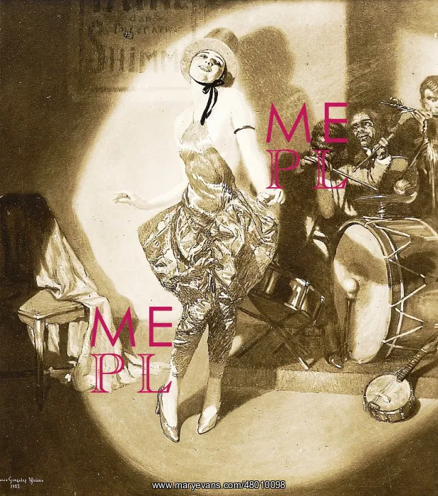 : Dancer in a Paris nightclub : Dancer in a Paris nightclub