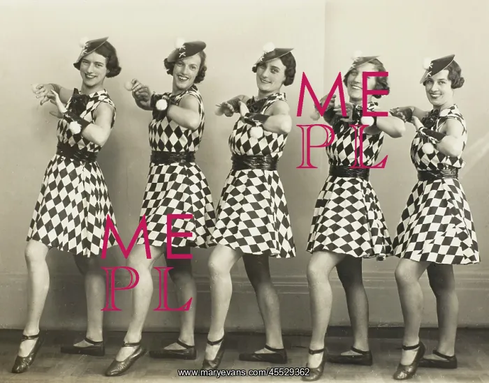: Five dancers : Five dancers