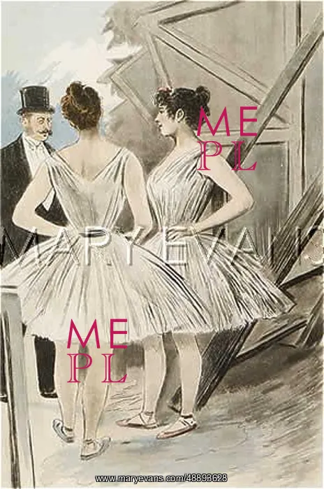 : DANCERS AND AN ADMIRER : DANCERS AND AN ADMIRER
