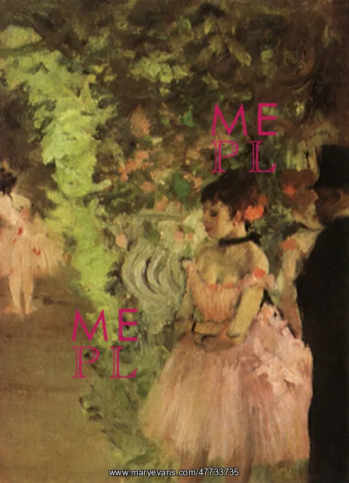  : Dancers Backstage, by Degas