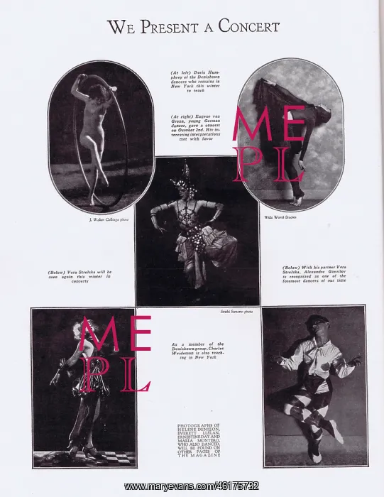 : Five dancers at the Dance Magazine convention : Five dancers at the Dance Magazine convention