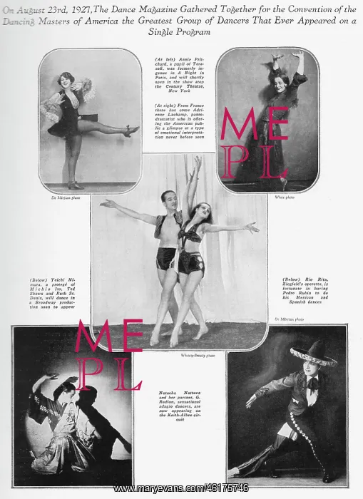 : Five dancers at the Dance Magazine convention : Five dancers at the Dance Magazine convention