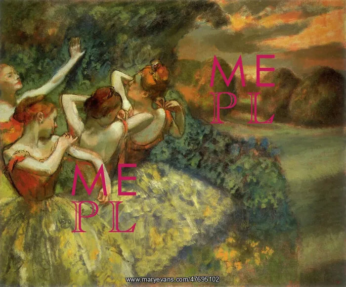  : Four Dancers, by Degas