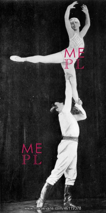 : The dancers Divina and Charles, 1927 : The dancers Divina and Charles, 1927