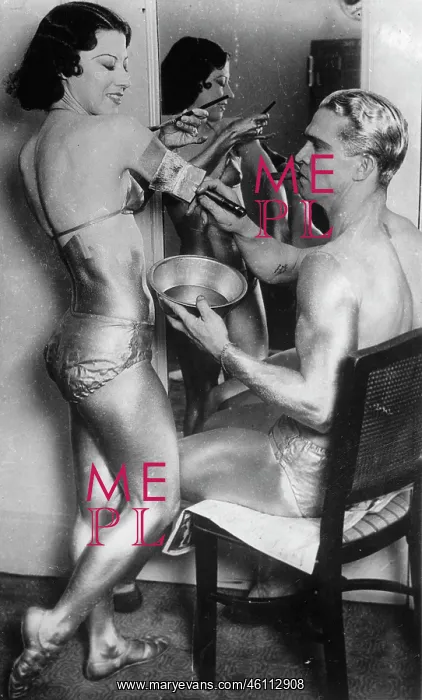 : The two dancers Eloise Flint and Bob : The two dancers Eloise Flint and Bob