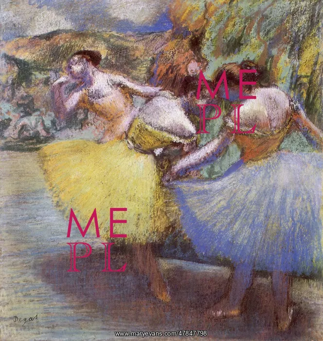 : Dancers Onstage, by Degas : Dancers Onstage, by Degas