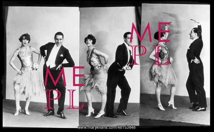 : Dancers perform the Black Bottom, 1926 : Dancers perform the Black Bottom, 1926