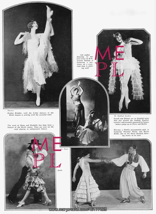 : The Dancers of Variety in 1928 : The Dancers of Variety in 1928