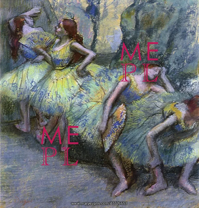  : Dancers in the Wings, by Degas