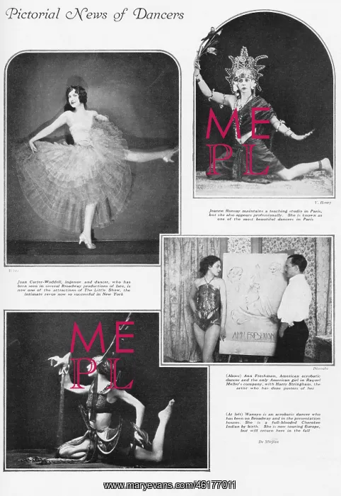 : Dancers from around the world, 1929 : Dancers from around the world, 1929