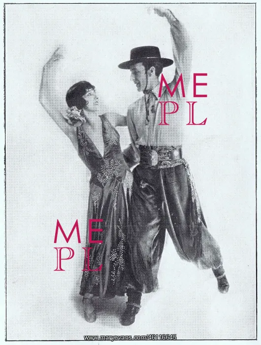 : The dancing act of Fowler and Tamara in the Piccadilly Revel : The dancing act of Fowler and Tamara in the Piccadilly Revel