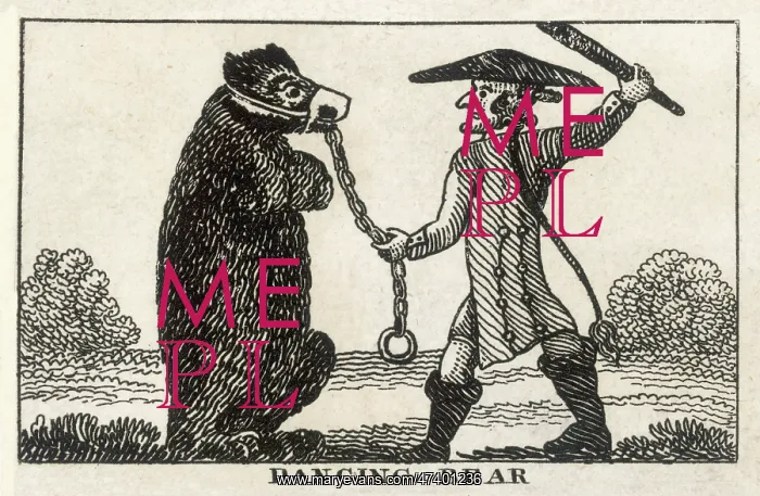 : DANCING BEAR & OWNER : DANCING BEAR & OWNER