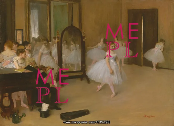 : The Dancing Class, by Degas : The Dancing Class, by Degas