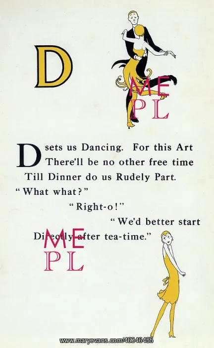  : DANCING COUPLE 1926