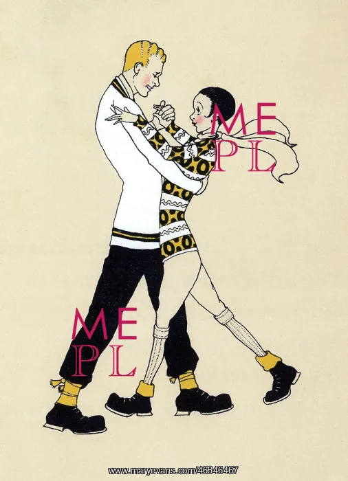 : DANCING COUPLE 1926 : DANCING COUPLE 1926