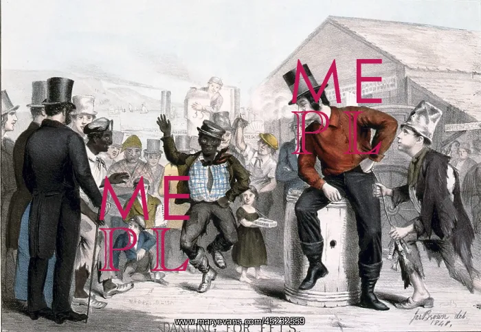 : Dancing for eels, was a scene from an 1848 ? : Dancing for eels, was a scene from an 1848 ?