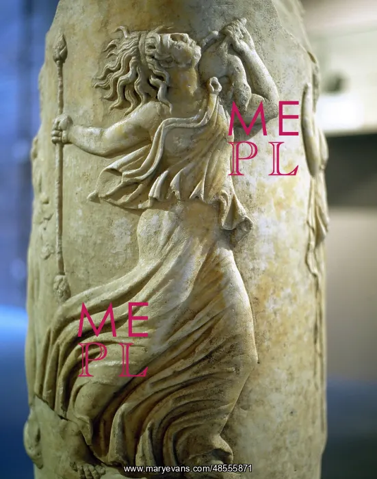 : Dancing Maenad. Italica. Spain : Dancing Maenad. Italica. Spain