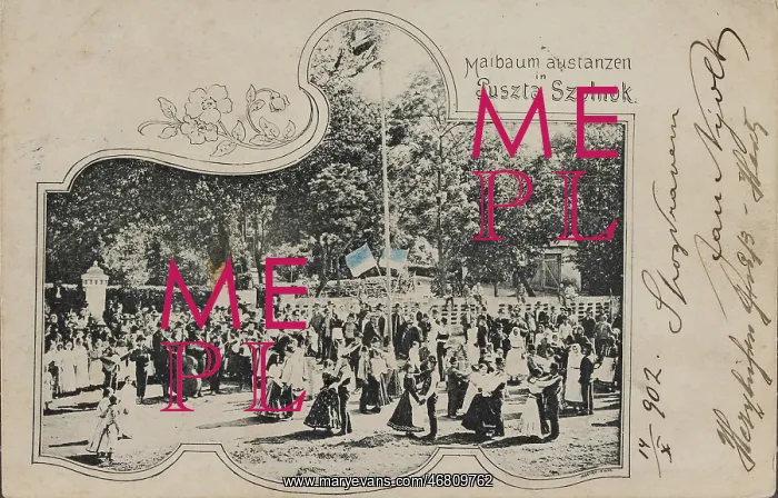 : Dancing at the maypole : Dancing at the maypole