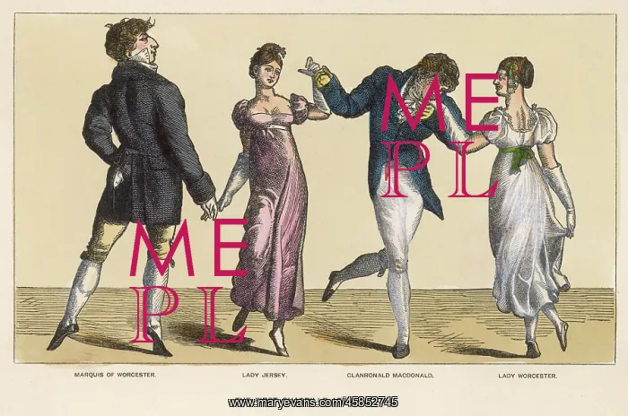 : Dancing a Quadrille : Dancing a Quadrille