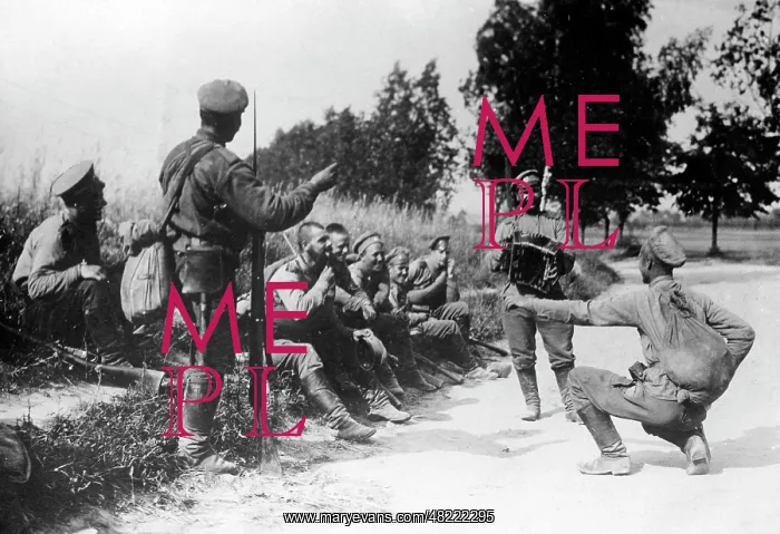 : Dancing Russian soldier, 1915 : Dancing Russian soldier, 1915