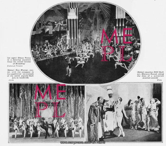 : Three dancing scenes - one from a Universal Movie : Three dancing scenes - one from a Universal Movie