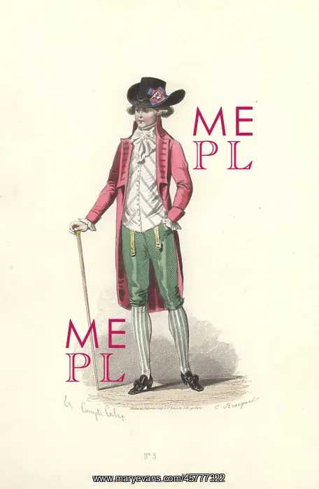 : Dandy, era of Marie Antoinette : Dandy, era of Marie Antoinette