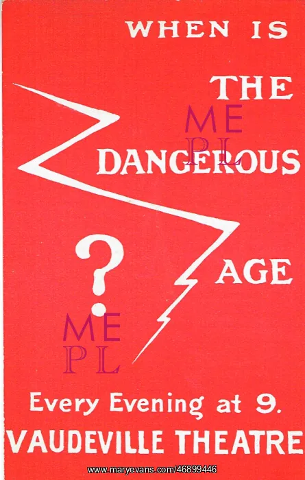 : The Dangerous Age by H. V. Esmond : The Dangerous Age by H. V. Esmond