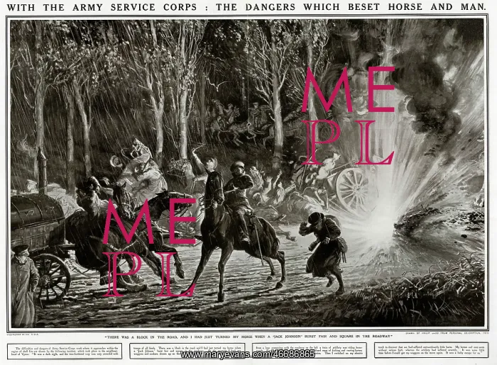  : The dangers that The Royal Army Services Corps faced 1915