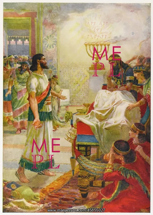 : DANIEL AND BELSHAZZAR : DANIEL AND BELSHAZZAR