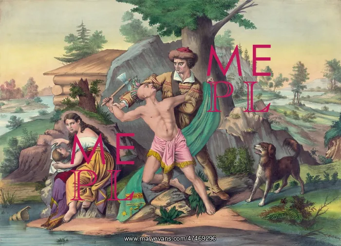 : Daniel Boone protects his family : Daniel Boone protects his family