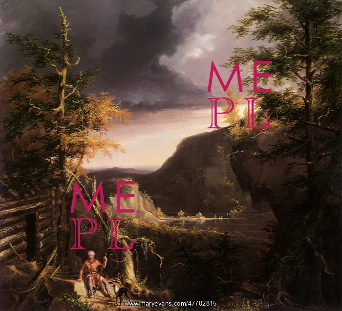  : Daniel Boone Sitting at the Door of His Cabin