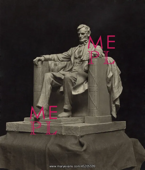 : Daniel C. French's working model for the ? : Daniel C. French's working model for the ?