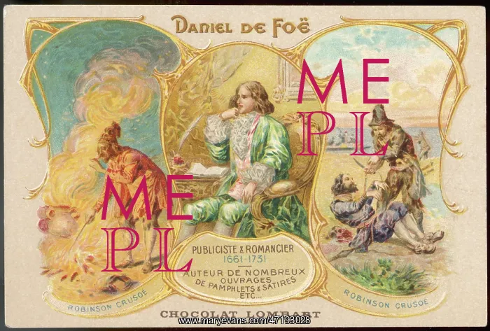  : DANIEL DEFOE & CRUSOE