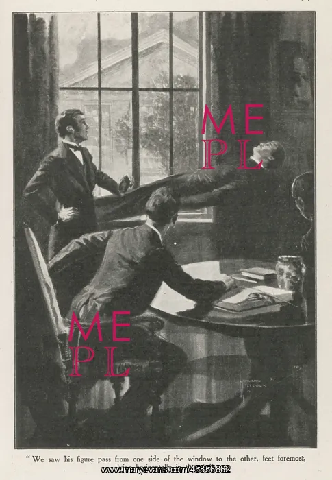 : Daniel Dunglas Home levitating out of window, 1868 : Daniel Dunglas Home levitating out of window, 1868