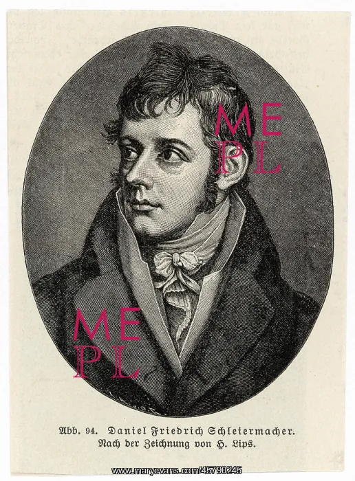 : DANIEL F. SCHLEIERMACHER : DANIEL F. SCHLEIERMACHER