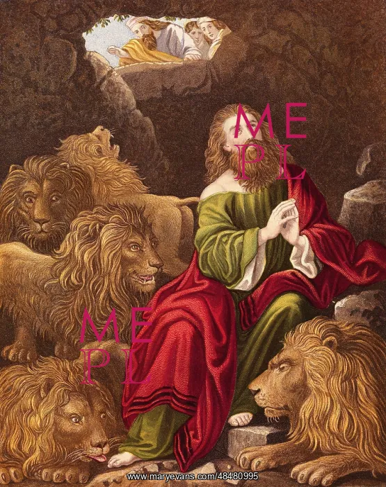 : Daniel, one of four great Hebrew prophets, l cast : Daniel, one of four great Hebrew prophets, l cast