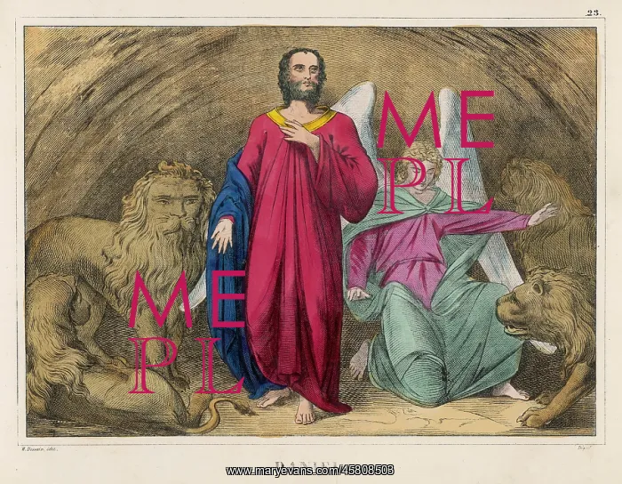 : DANIEL AND THE LIONS