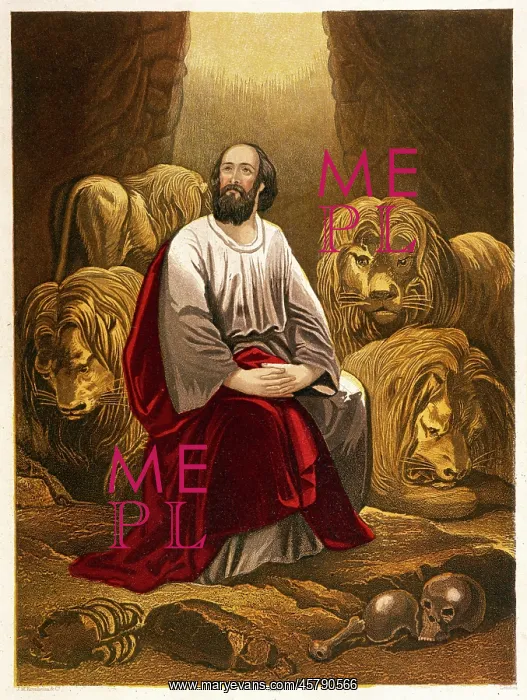 : DANIEL IN LION'S DEN : DANIEL IN LION'S DEN